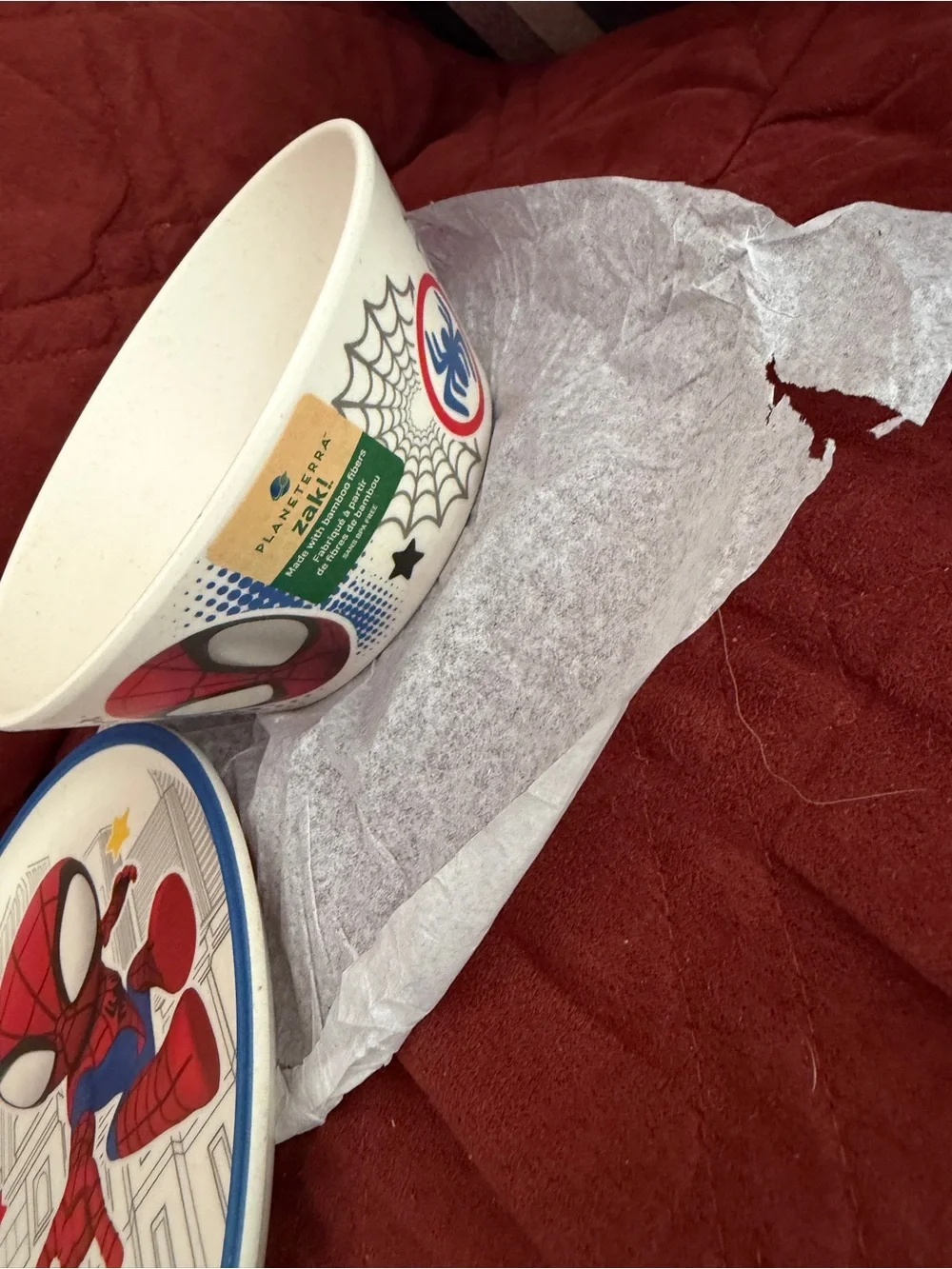 Marvel round plate